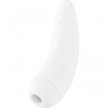 Вибростимулятор вакуум-волновой клиторальный SATISFYER CURVY 2+ WHITE Вибростимулятор вакуум-волновой клиторальный SATISFYER CURVY 2+ WHITE
